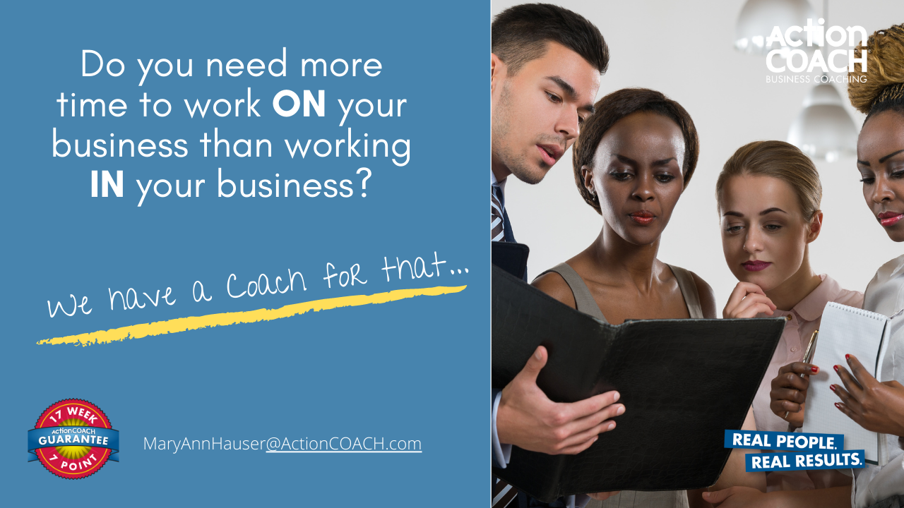 work on the business vs in the business